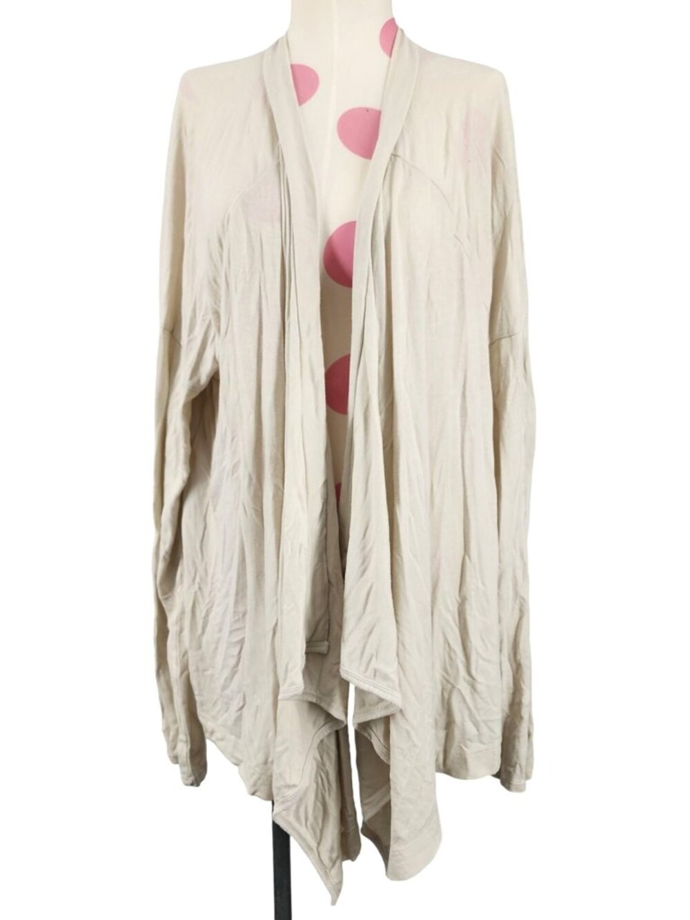 Women's Old Navy Tan Shrug Cardigan XL Flowy Polyester Rayon Blend Comfy Light